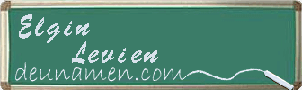 Elgin Levien Visitenkarte